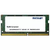 Оперативная память Patriot Memory SL 4 ГБ DDR4 2133 МГц SODIMM CL15 PSD44G213381S