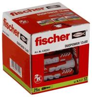 Дюбель Fischer DUOPOWER 12X60 (уп.25 шт.) 538243