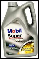 Синтетическое моторное масло MOBIL Super 3000 X1 Formula FE 5W-30, 5 л