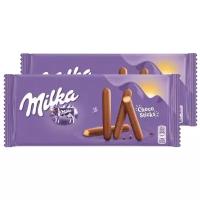 Печенье Milka choco sticks, 112 г, 2 шт, 2 уп