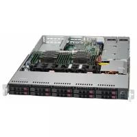 Сервер Supermicro SuperServer 1029P-WTRT без процессора/без накопителей/количество отсеков 2.5