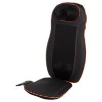 Вибромассажная накидка с роликами для шеи и ИК-прогревом Neck&Back Massage Cushion FITSTUDIO черная