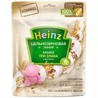 Heinz - (пауч) кашка мол. три злака, 6 мес., 180гр