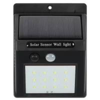 Luazon Lighting Светильник уличный на солнечной батарее 4090233 светодиодный, 6 Вт, цвет арматуры: черный