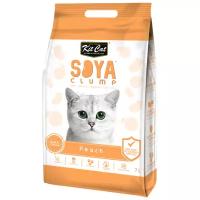 Наполнитель Kit Cat Soya Clump Peach (7 л)