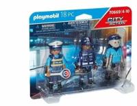 Конструктор Playmobil Набор фигурок полицейского (Police Figure Set), арт.70669