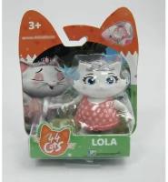 Фигурка, 44 котенка (Toy Plus), лола из мультфильма в майке с диадемой, 7.5 см, 1 шт