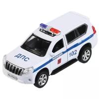 Внедорожник ТЕХНОПАРК Toyota Prado Полиция (PRADO-P, PRADO-P-WH) 1:32, 12 см