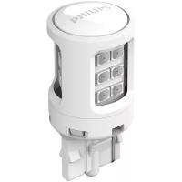 Комплект ламп светодиодные (wy21w) 12v ultinon led, желтые, с обманкой, 2шт Philips 11065ULAX2