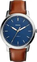 Наручные часы FOSSIL мужские Minimalist FS5304 кварцевые, подсветка стрелок, водонепроницаемые