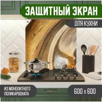 Защитный экран для кухни 600 х 600 х 3 мм 