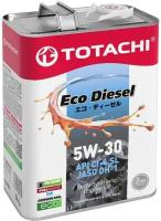 Масло моторное TOTACHI Eco Diesel 5W30 CK-4/СJ-4/SN полусинтетика (4л)