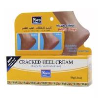 Yoko Супер эффективный крем для ног-устраняет трещины и сухость 50 гр Cracked Heel Cream 50 g/Тайская косметика