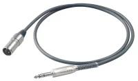 Распаянный кабель XLR - Jack PROEL CHL230LU10