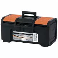 Ящик с органайзером Stels 90762, 47.7x23.5x26.5 см, 19'', черный/оранжевый