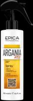 Epica Argania Rise ORGANIC Спрей для придания блеска волосам с комплексом масел, 250 мл