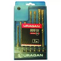 Набор SDS-plus URAGAN 901-25554-H7 12 x 160 мм