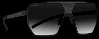 Титановые солнцезащитные очки GRESSO Rafael - квадратные / черные