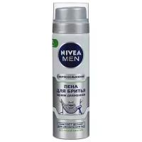 Пена для легкого бритья без спирта Nivea Men для чувствительной кожи, 200 мл