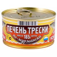 Вкусные консервы Печень трески по-мурмански