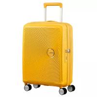 Чемодан American Tourister, golden yellow