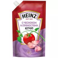 Кетчуп Heinz С чесноком и пряностями, 350 г