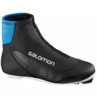 Лыжные ботинки Salomon RC7 Nocturne Prolink 2022-2023, р.10 / 28, черный/голубой