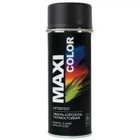 Эмаль MAXI COLOR термостойкая, черный, 400 мл