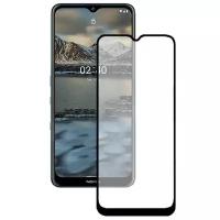 3d полноэкранное защитное стекло для Nokia 2.4 черный