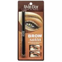 Alvin D'or Карандаш для бровей Brow Satin, оттенок 02 dark brown