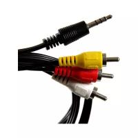 VCOM CV213-2M Кабель соединительный 3.5 Jack (M)/3 RCA (M)