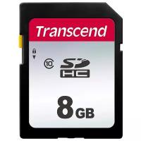 Карта памяти Transcend TS*SDC300S 8 GB, чтение: 20 MB/s, запись: 10 MB/s