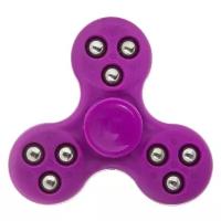 Спиннер пластик мульти фиолетовый Roller ball Fidget Spinner- violet Color PACK 9х1,1 см