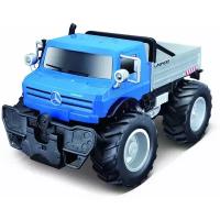 Грузовик Maisto Mercedes Benz Unimog U5000 (82301), 30 см, синий/серый