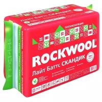 Изоляция Rockwool Лайт Баттс Скандик 800 x 600 x 100 мм, 6 плит