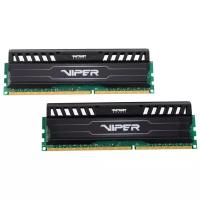 Память DDR3 2x8Gb 1600MHz Patriot PV316G160C0K Viper 3 RTL