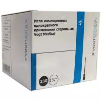 Vogt Medical, Игла инъекционная 23G, 0.6x30 мм, 100 шт