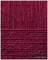 Пряжа для вязания Пехорка 'Удачная', 100г, 250м (50% шерсть, 50% акрил) (323 темный бордо), 5 мотков