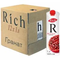 Сок Rich Гранат, без сахара