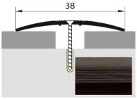 Порог одноуровневый для напольных покрытий, ширина 38мм, длина 1,35м, Русский профиль, Стык 38 мм 1,35 Дуб гринвич