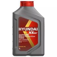 Моторное масло HYUNDAI XTeer Gasoline Ultra Protection 10W40 1 л, 100% синтетическое, для бензиновых двигателей
