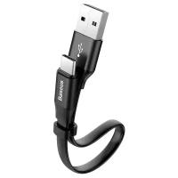 Кабель Baseus Nimble Portable Cable USB to Type-C 23 см Black (CATMBJ-01)