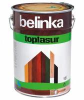 BELINKA (Белинка) TOPLASUR Лазурное покрытие для защиты древесины №15 Дуб, 10л