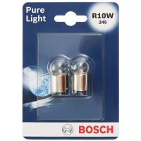 Лампа автомобильная накаливания BOSCH Pure Light 1987301059 12V 10W BA15s