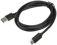 Кабель BURO USB Type-C (m) - USB (m), 1м, черный [bhp usb-c 1m]