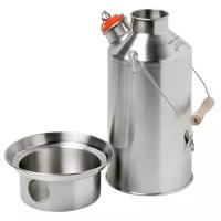 Стальной самовар Kelly Kettle Base Camp Steel, 1,6 л