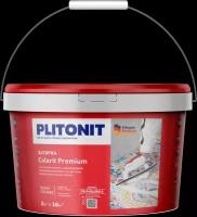 Затирка Plitonit Colorit Premium, 2 кг, темно-коричневый