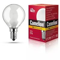 Лампа накаливания Camelion, 40 D FR E14 E14, D45, 40Вт, 2700К
