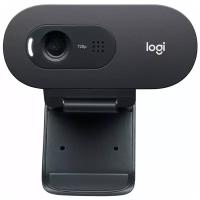 Камера Web Logitech WebCam C505e для ноутбука, черный, 2Mpix USB2.0, с микрофоном
