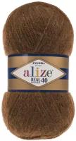 Пряжа Alize Angora Real 40 фуксия (50), 60%акрил/40%шерсть, 430м, 100г, 1шт